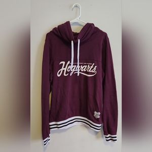 Maroon Harry Potter/ Hogwarts Cowl Neck Sweatshirt, Size Large